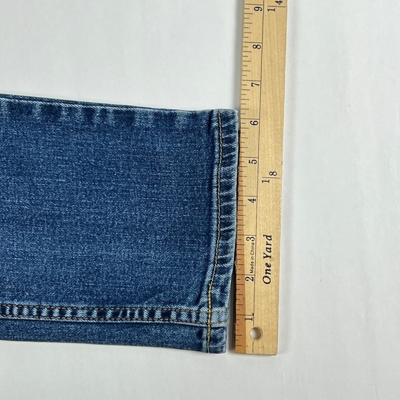 Hollister Mens Jeans 30 x 30 Blue Skinny Jean Med Wash Whiskers (31 x 28.5) - Picture 11 of 11